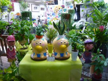 はなかっぱ植木鉢 好評発売中です | 花屋ブログ | 山形県上山市の花屋 いなげ花店にフラワーギフトはお任せください。｜当店は、安心と信頼の 花キューピット加盟店です。｜花キューピットタウン